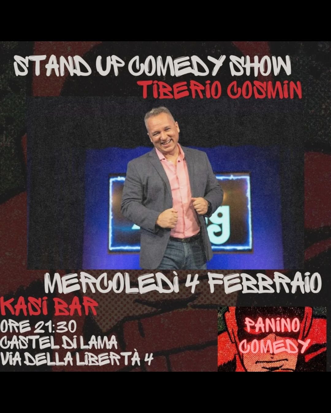 Tiberio Cosmin a Castel Di Lama