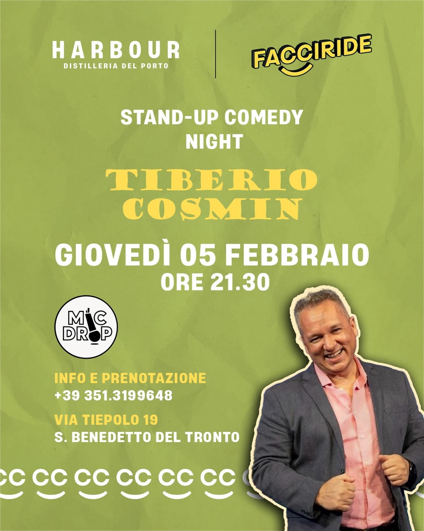 Tiberio Cosmin a San Benedetto del Tronto