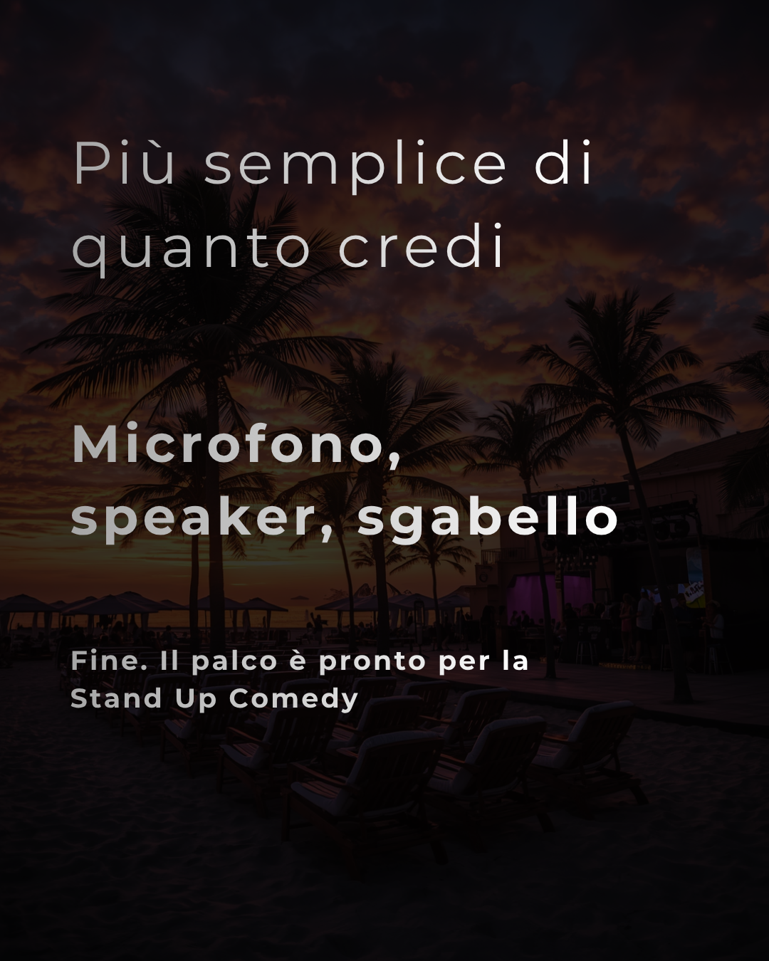 3 hai un locale estivo?